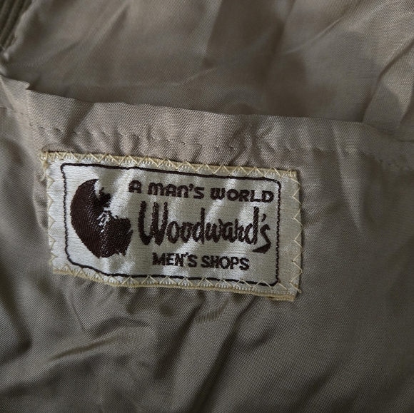 Vtg 1970s Woodward’s “A Man’s World” Made in Canada Corduroy Blazer Size 46 - Picture 10 of 14